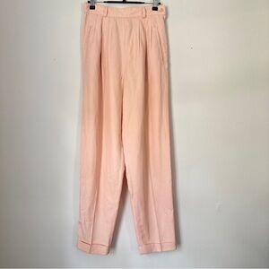 Vintage 80s pink darted trousers